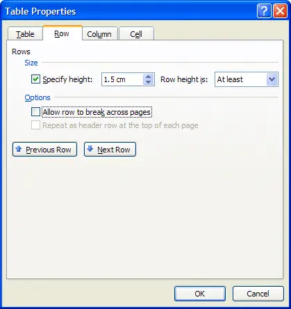 How to make rows in a table the same height ShaunaKelly