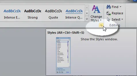 How To Control The Quick Styles Gallery On The Home Tab In Word Shaunakelly Com