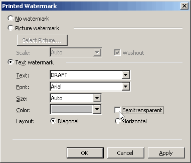 microsoft word text not printing